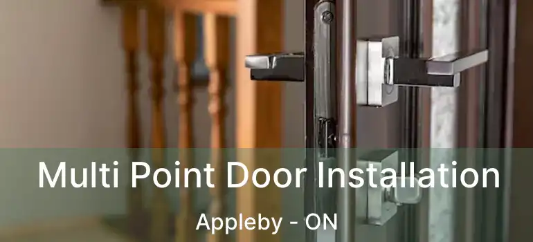  Multi Point Door Installation Appleby - ON