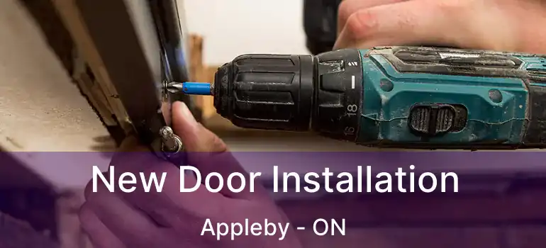  New Door Installation Appleby - ON
