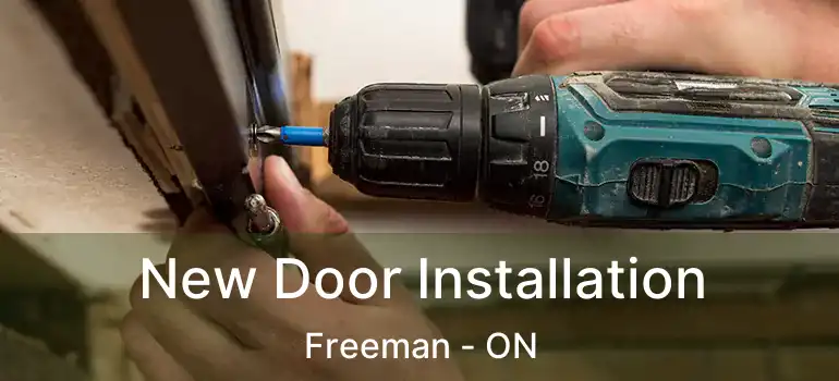  New Door Installation Freeman - ON