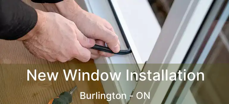  New Window Installation Burlington - ON