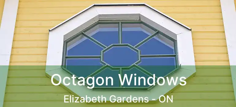  Octagon Windows Elizabeth Gardens - ON