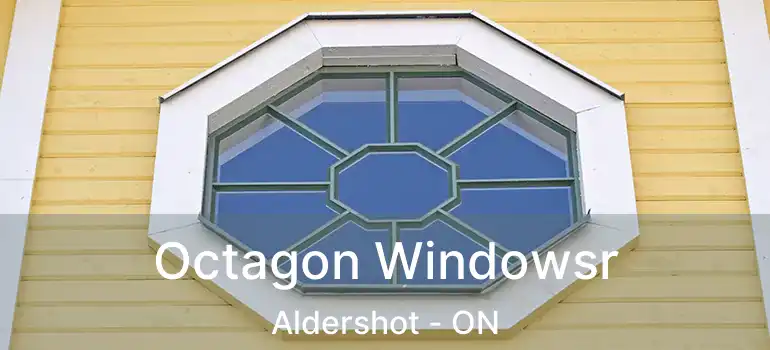  Octagon Windowsr Aldershot - ON