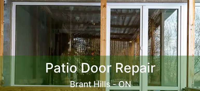  Patio Door Repair Brant Hills - ON
