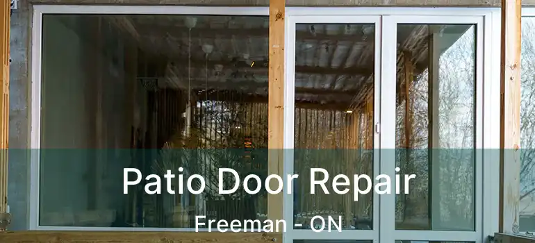  Patio Door Repair Freeman - ON