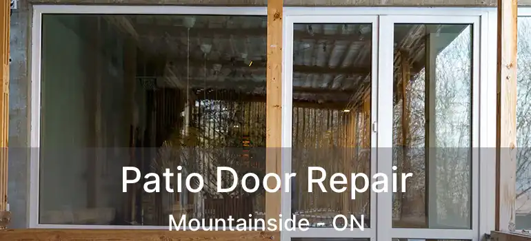  Patio Door Repair Mountainside - ON