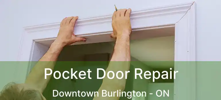  Pocket Door Repair Downtown Burlington - ON
