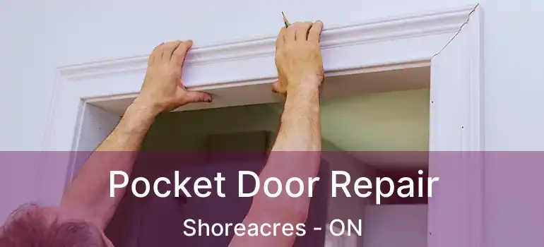  Pocket Door Repair Shoreacres - ON