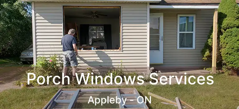  Porch Windows Services Appleby - ON