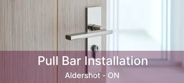 Pull Bar Installation Aldershot - ON