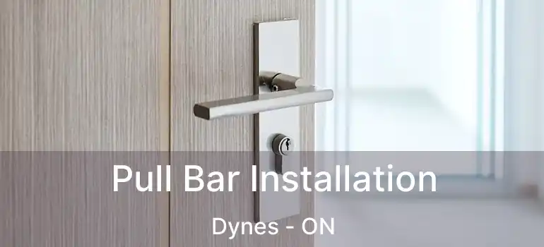  Pull Bar Installation Dynes - ON
