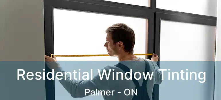  Residential Window Tinting Palmer - ON