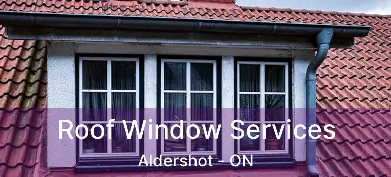  Roof Window Services Aldershot - ON