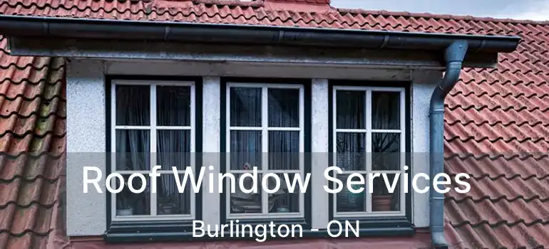  Roof Window Services Burlington - ON
