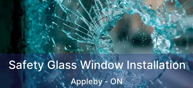 Safety Glass Window Installation Appleby - ON