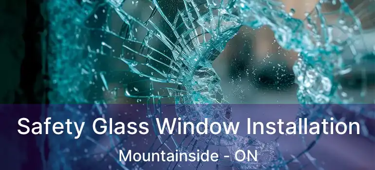  Safety Glass Window Installation Mountainside - ON
