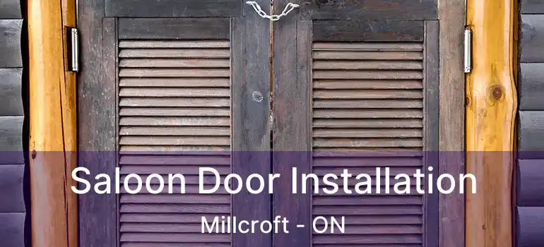  Saloon Door Installation Millcroft - ON