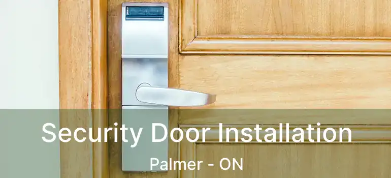  Security Door Installation Palmer - ON