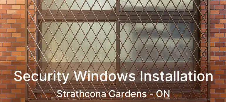  Security Windows Installation Strathcona Gardens - ON