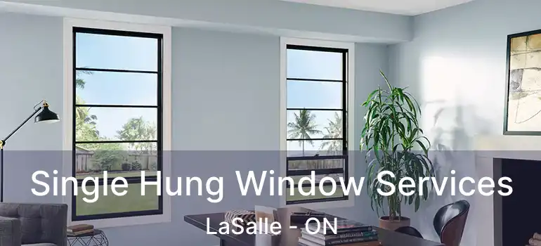  Single Hung Window Services LaSalle - ON