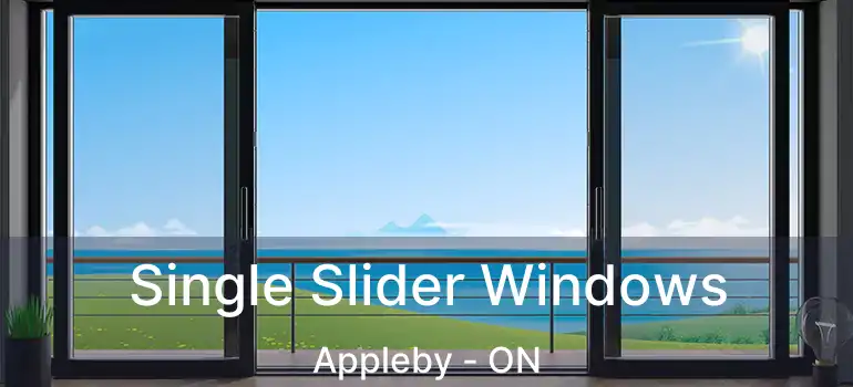  Single Slider Windows Appleby - ON