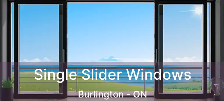 Single Slider Windows Burlington - ON