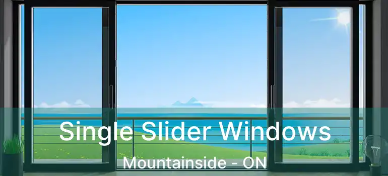  Single Slider Windows Mountainside - ON
