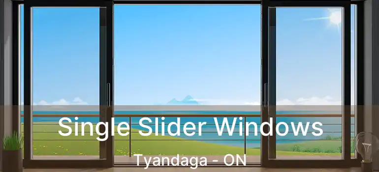  Single Slider Windows Tyandaga - ON
