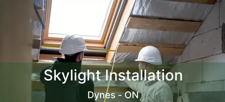  Skylight Installation Dynes - ON