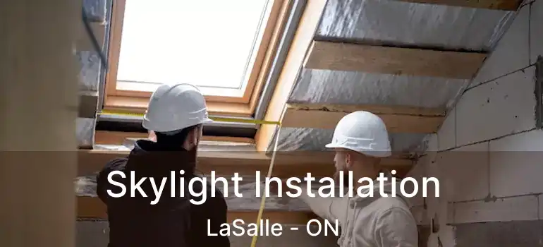  Skylight Installation LaSalle - ON
