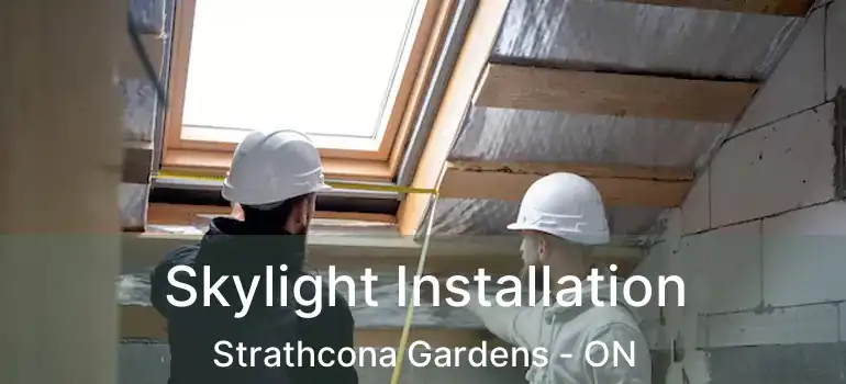  Skylight Installation Strathcona Gardens - ON