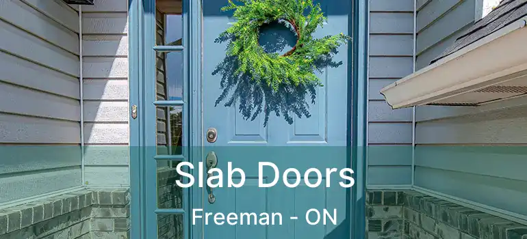  Slab Doors Freeman - ON