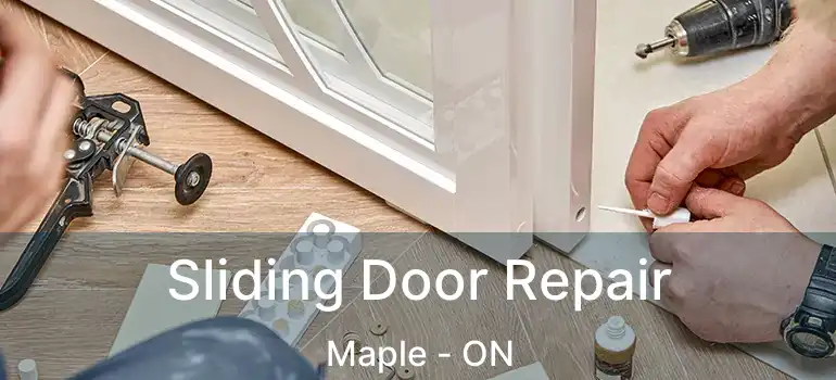  Sliding Door Repair Maple - ON