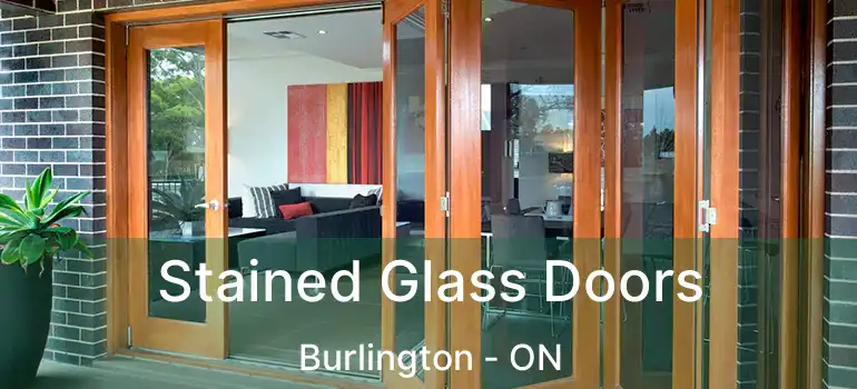  Stained Glass Doors Burlington - ON