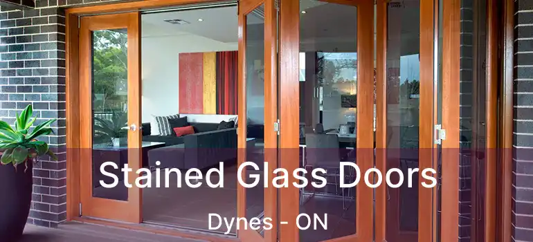  Stained Glass Doors Dynes - ON