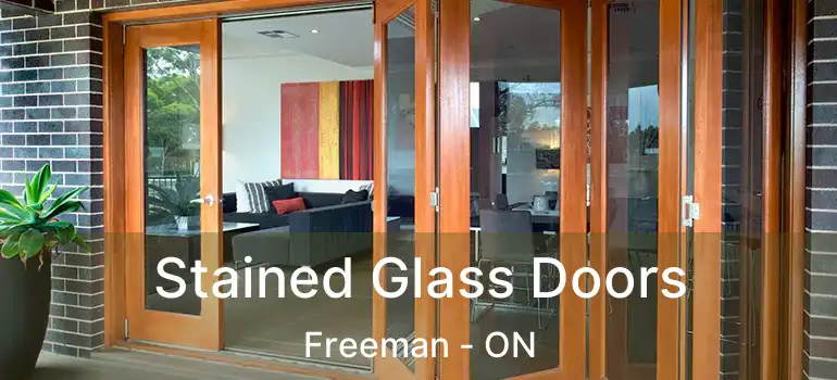  Stained Glass Doors Freeman - ON
