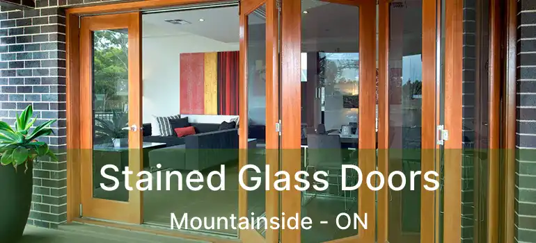  Stained Glass Doors Mountainside - ON