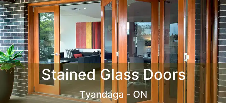  Stained Glass Doors Tyandaga - ON