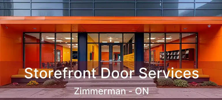  Storefront Door Services Zimmerman - ON