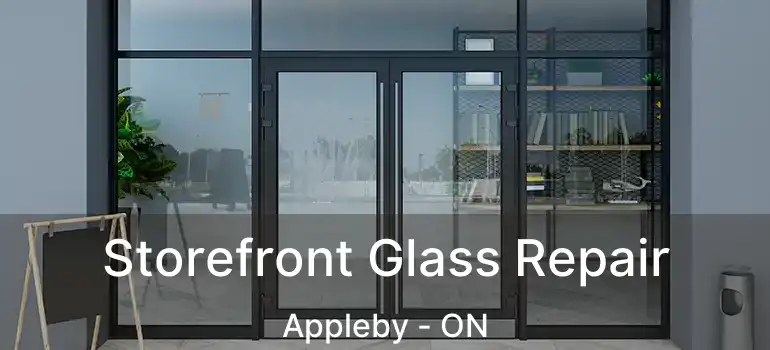  Storefront Glass Repair Appleby - ON