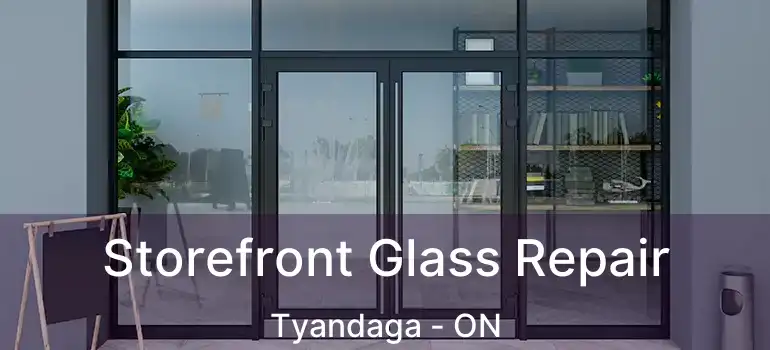  Storefront Glass Repair Tyandaga - ON