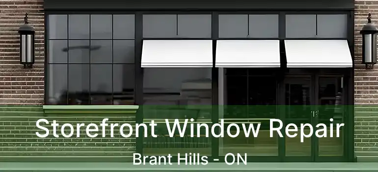  Storefront Window Repair Brant Hills - ON