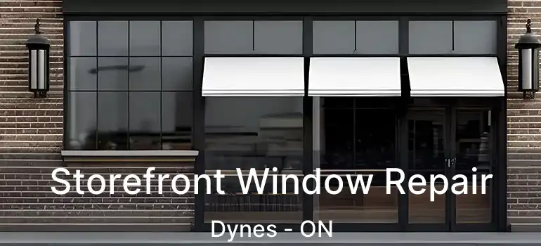  Storefront Window Repair Dynes - ON