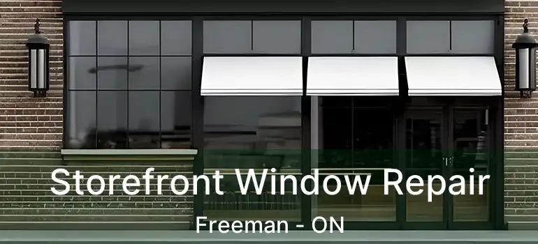  Storefront Window Repair Freeman - ON