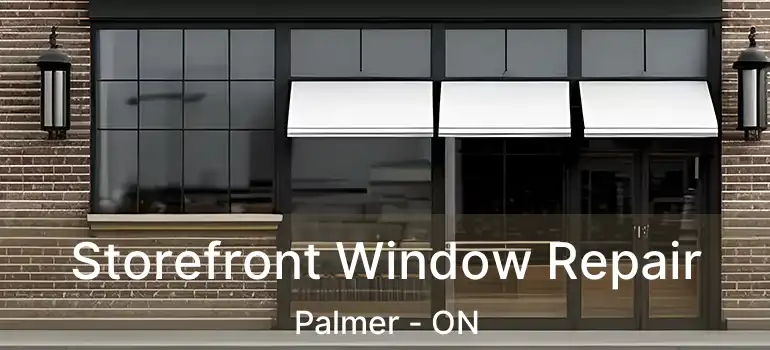  Storefront Window Repair Palmer - ON