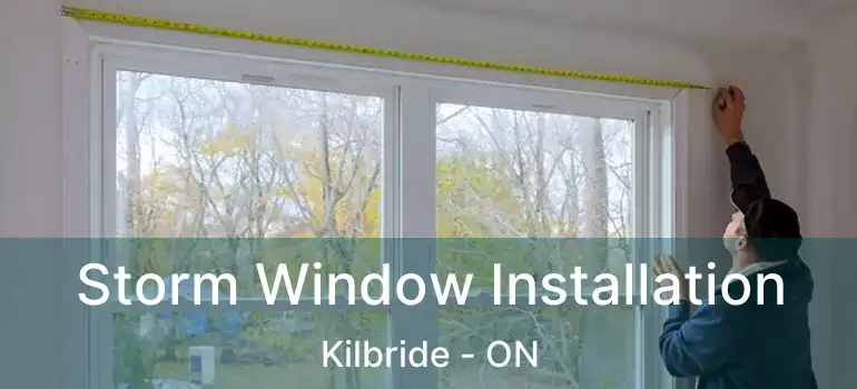  Storm Window Installation Kilbride - ON