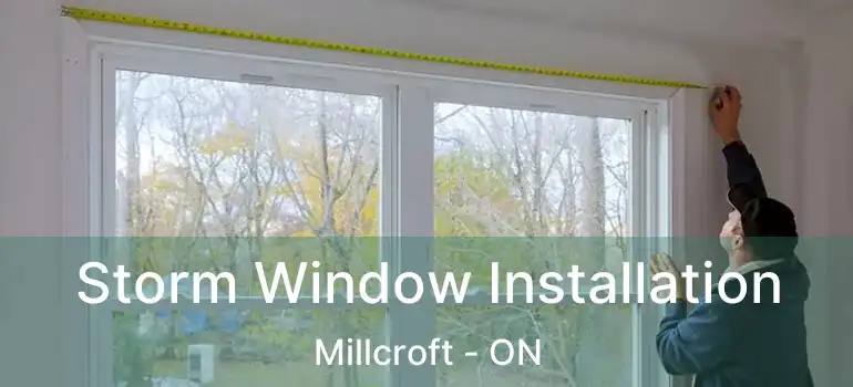  Storm Window Installation Millcroft - ON