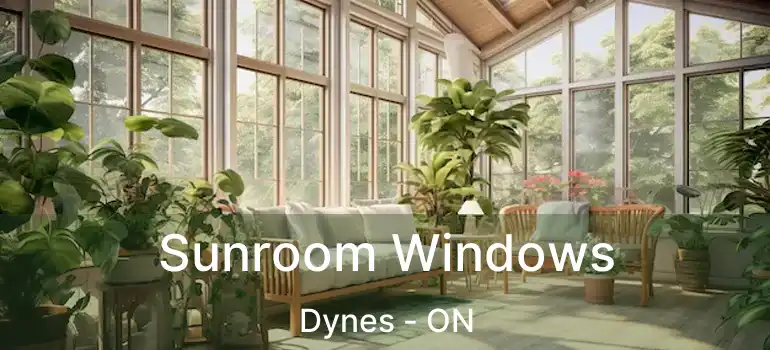  Sunroom Windows Dynes - ON
