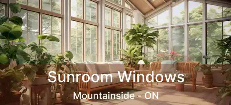  Sunroom Windows Mountainside - ON