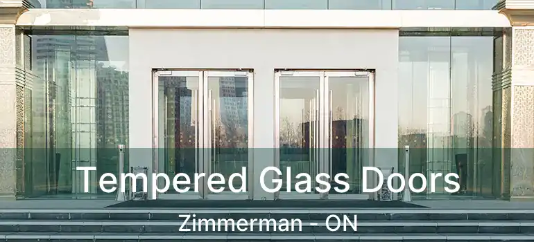  Tempered Glass Doors Zimmerman - ON