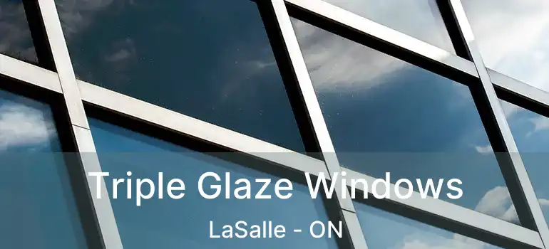 Triple Glaze Windows LaSalle - ON